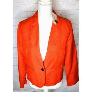 Sherry Taylor Blazer Rust Colored New With Tags Women's Size Large